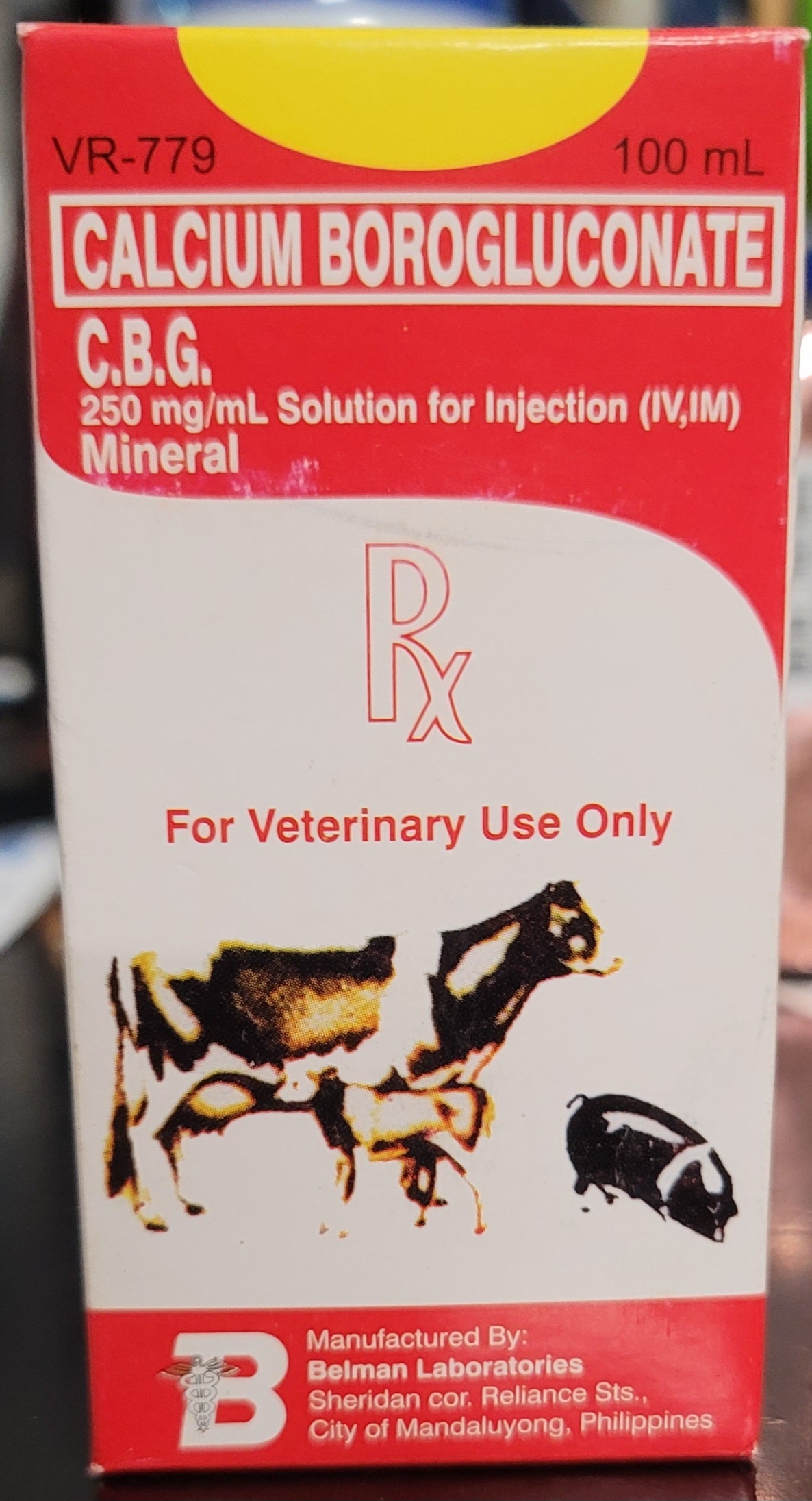CALCIUM BOROGLUCONATE C.B.G.