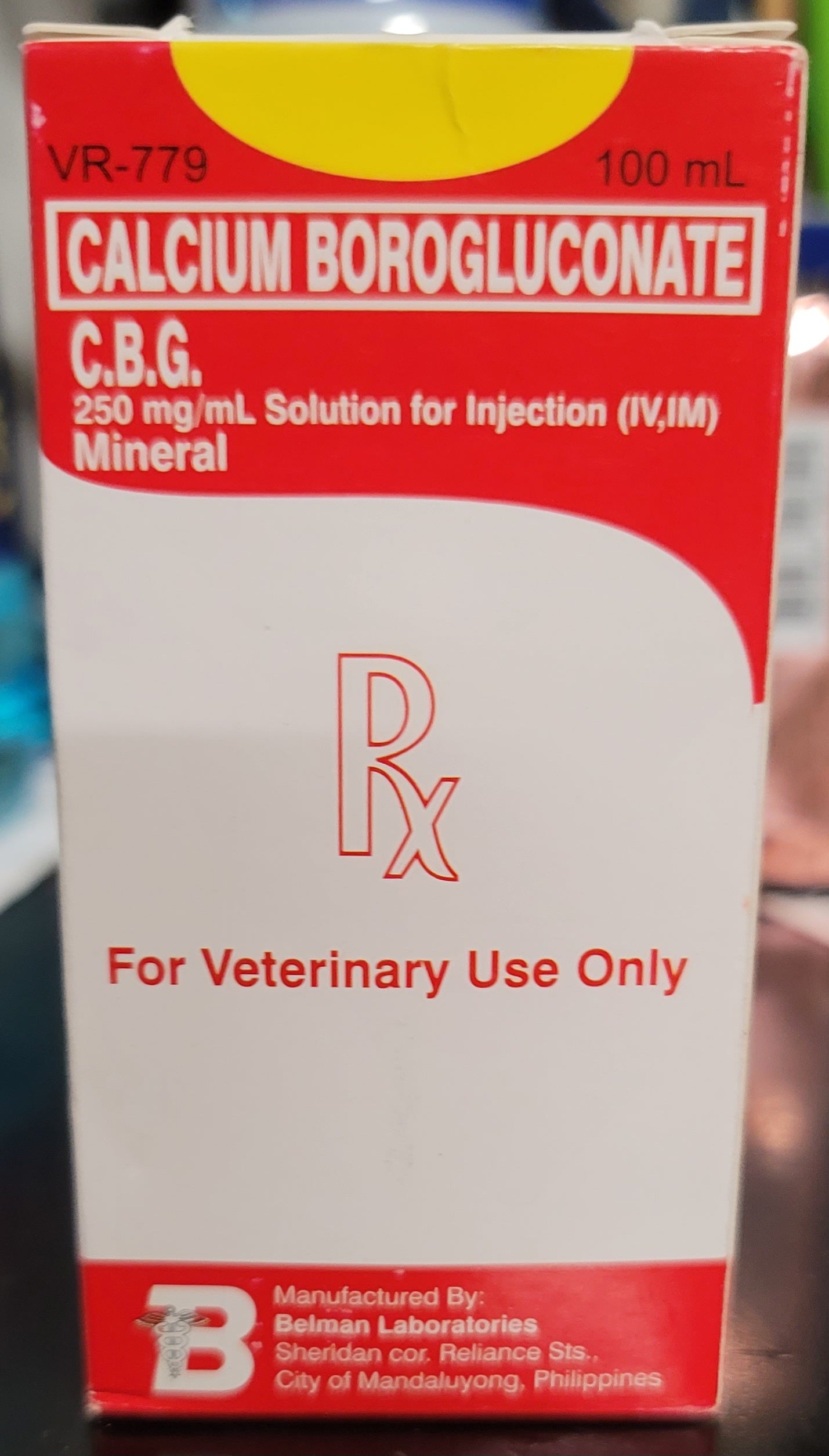 CALCIUM BOROGLUCONATE C.B.G.