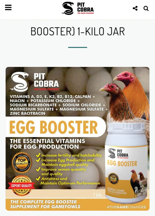 PRO-EGG WSP (EGG BOOSTER) 1-KILO JAR