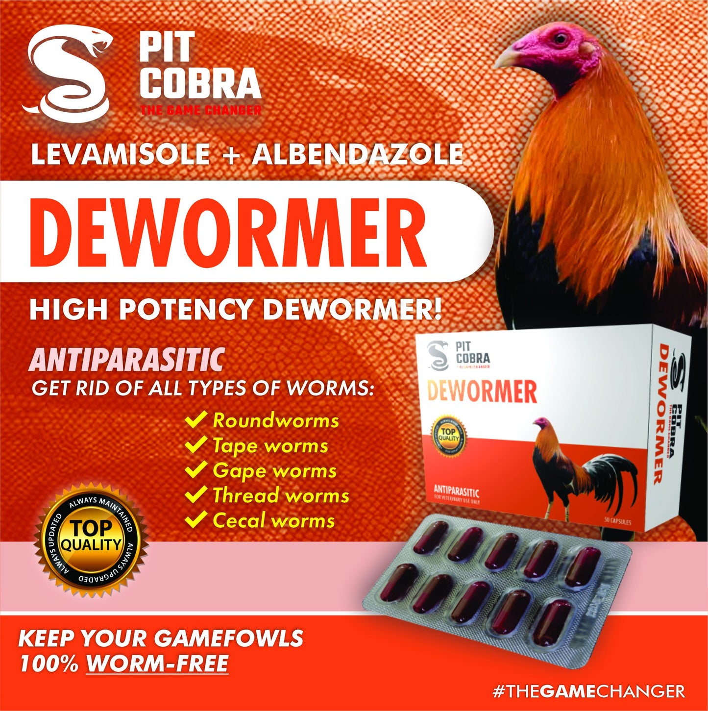 DEWORMER PIT COBRA