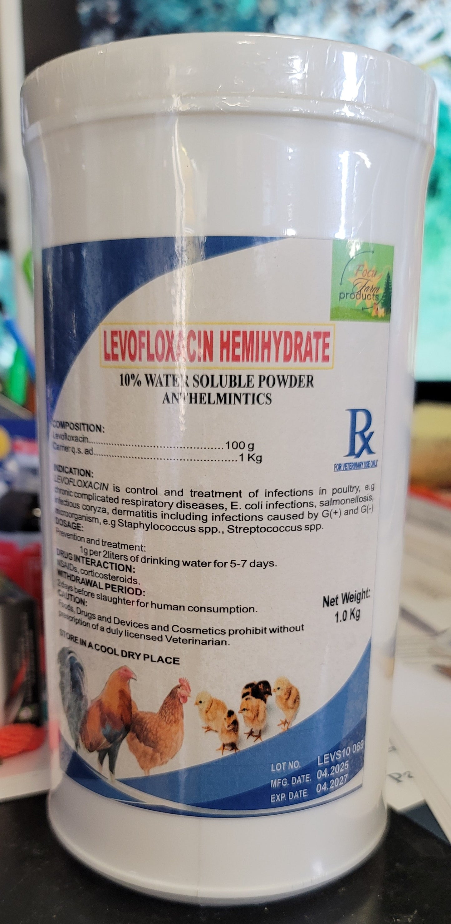 Levoflox Hemihydrate