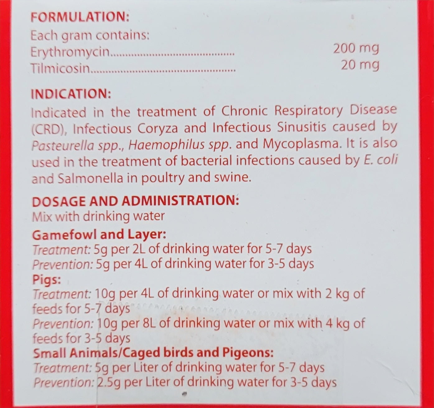 RESPIRAX  7g X 48 Sachet