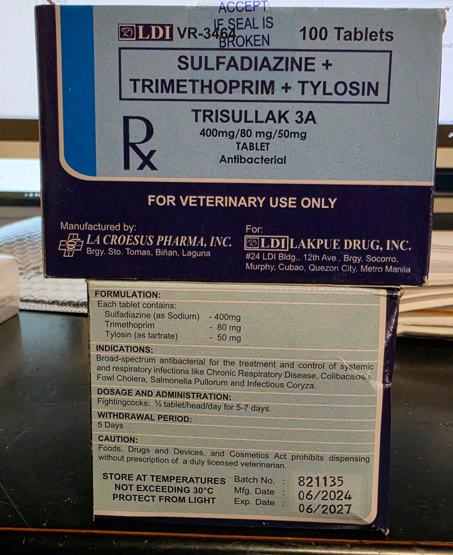 TRISULLAK 3A