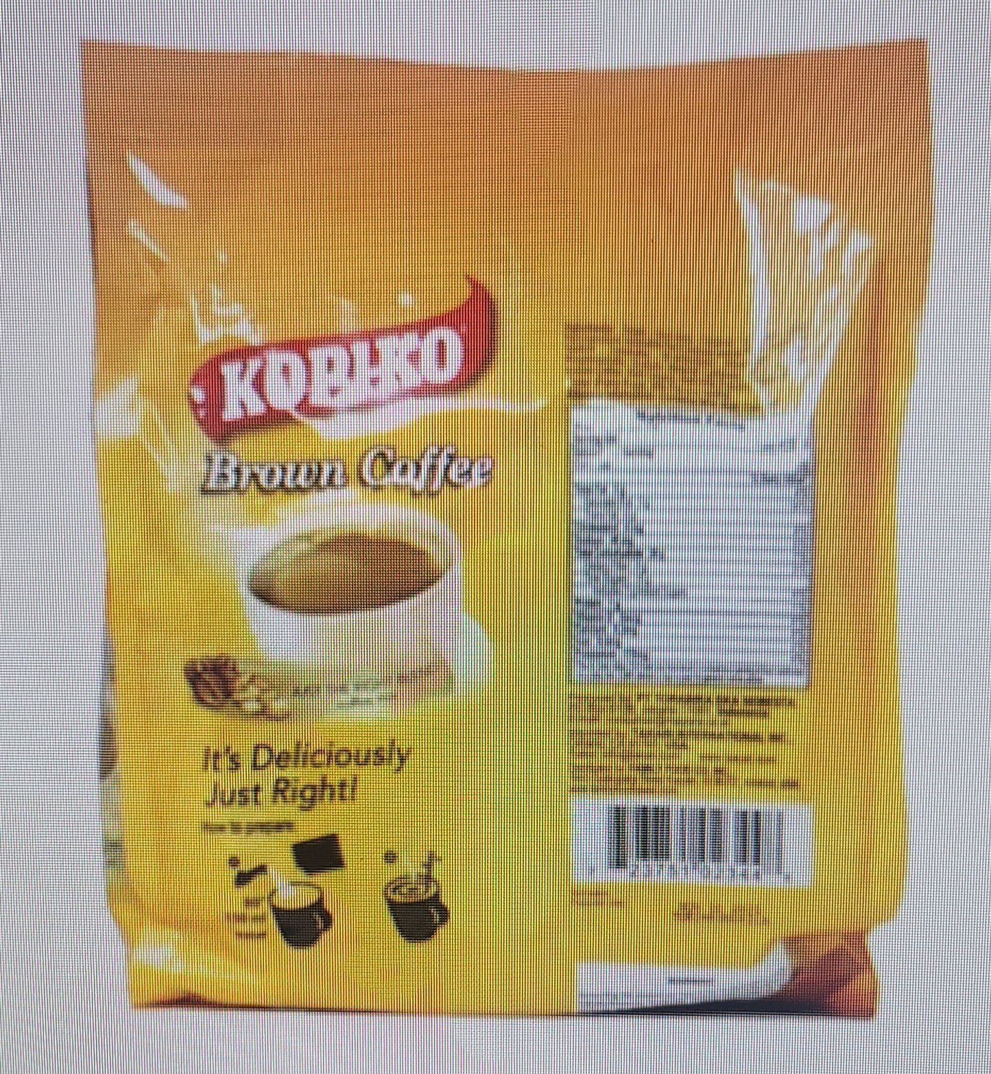 Kopiko Instant 3 in 1 Brown Coffee Mix with Creamer and Sugar 30 Count Per Bag