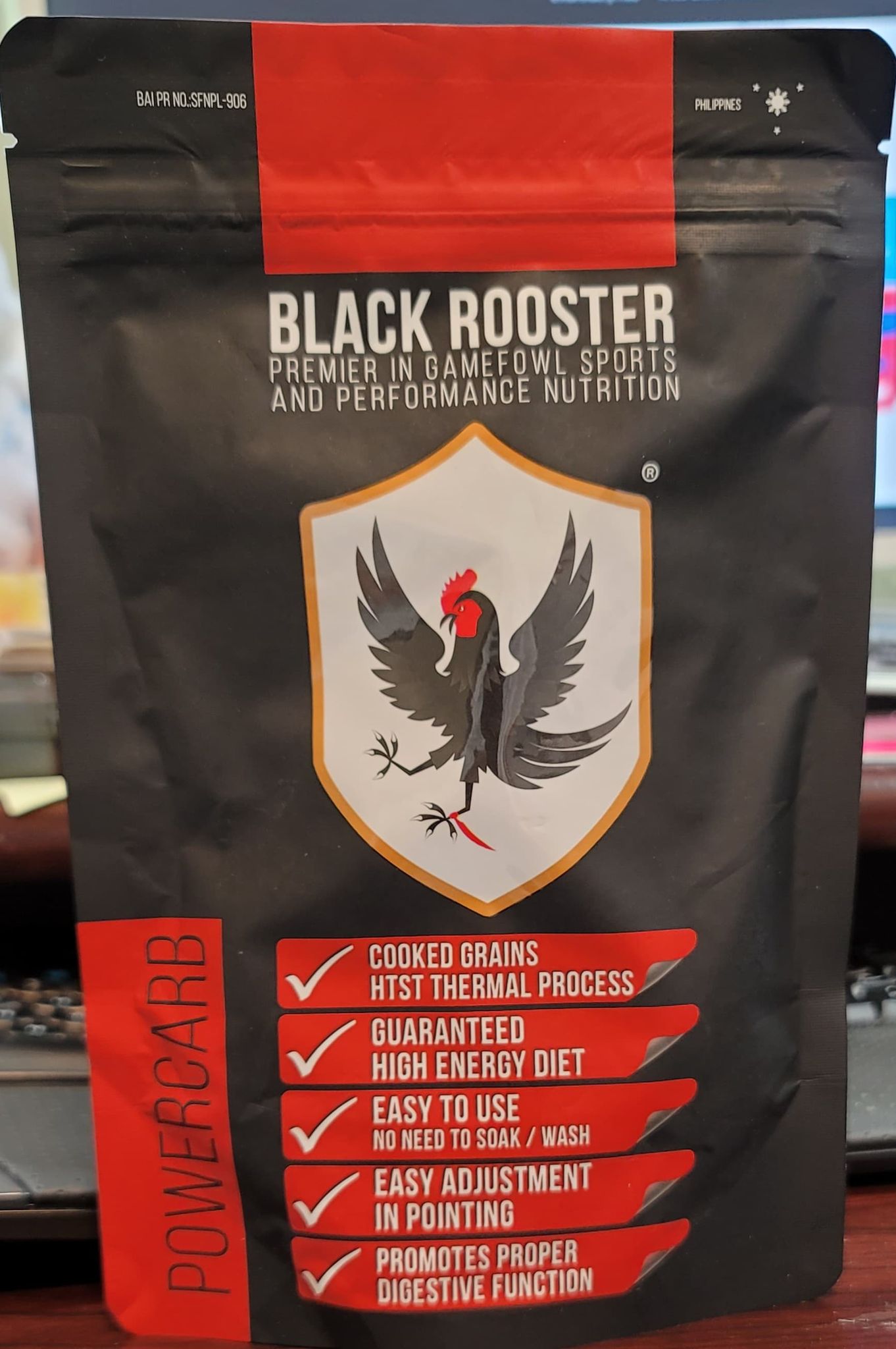 POWERCARB BLACK ROOSTER