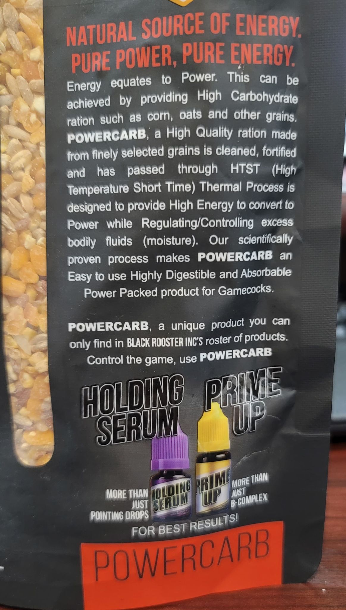 POWERCARB BLACK ROOSTER